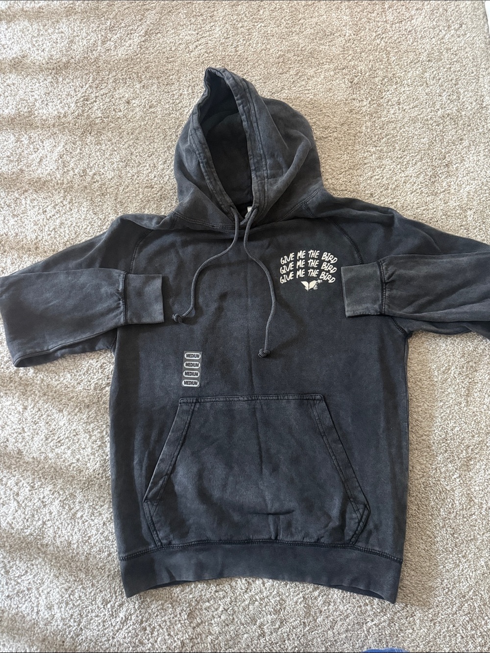 SNOWBIRD Hoodie Sweatshirt - Give Me The Bird